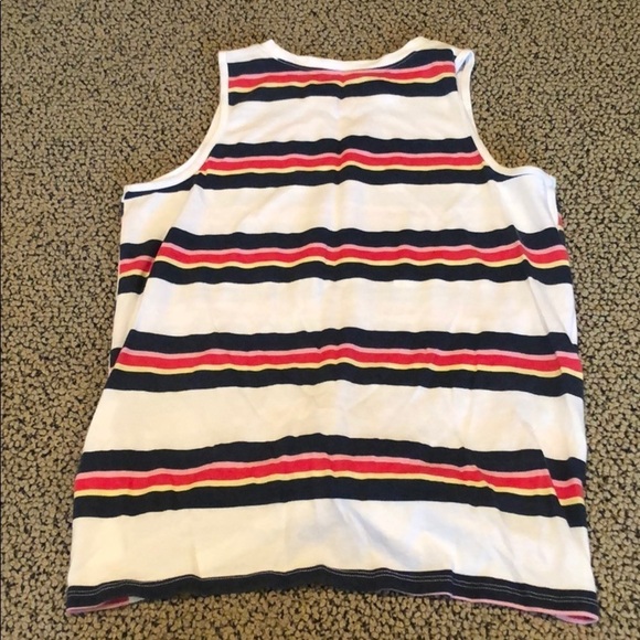 Abercrombie Kids Striped Tank Top Size 13/14 in Like New Condition - Picture 3 of 3